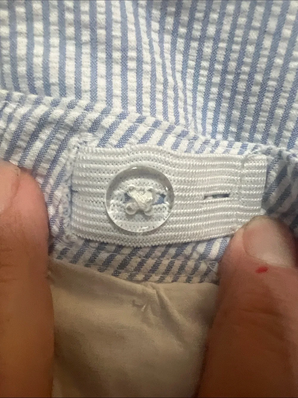 NWOT-Gymboree Blue and White Striped Shorts